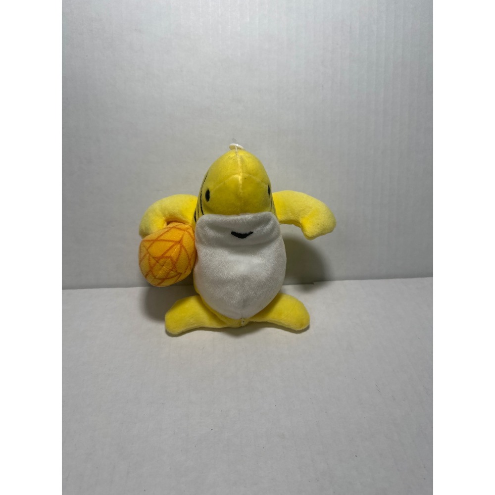 Crazy Shirts Yellow Shark Pineapple Plush 6 Inch Mascot